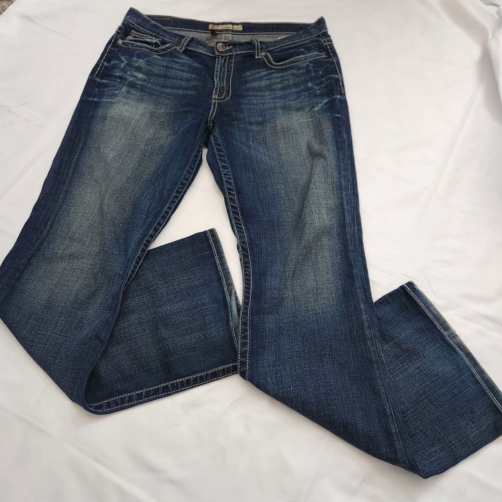 BKE Women's Drew 31x33.5 Bootcut Stretch Denim Jeans Medium Wash Mid Rise |  eBay