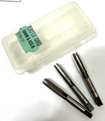 3 x Tap & Piston ORION 13013 HSSG M 8 ISO 2 Tap Drill Bits