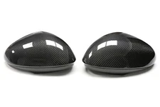 Carbon Fiber Wing Mirror Cover Cap Fit Alfa Romeo Giulia 2016-2021 [add on type]