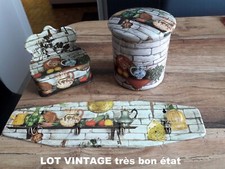 LOT vintage * 3 articles pour cuisine