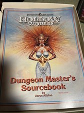 TSR 1990 DUNGEONS  DRAGONS AD D MODULE HOLLOW WORLD DUNGEON MASTER'S SOURCEBOOK