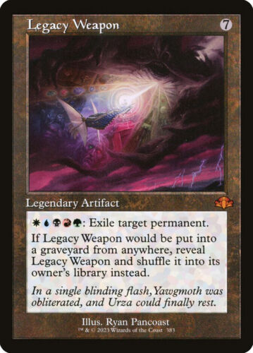 MTG Legacy Weapon Retro Frame  - Dominaria Remastered - Picture 1 of 1