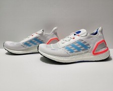 Adidas UltraBoost S.RDY White Blue Orange Running Shoes Sz 7.5 (FY3470)