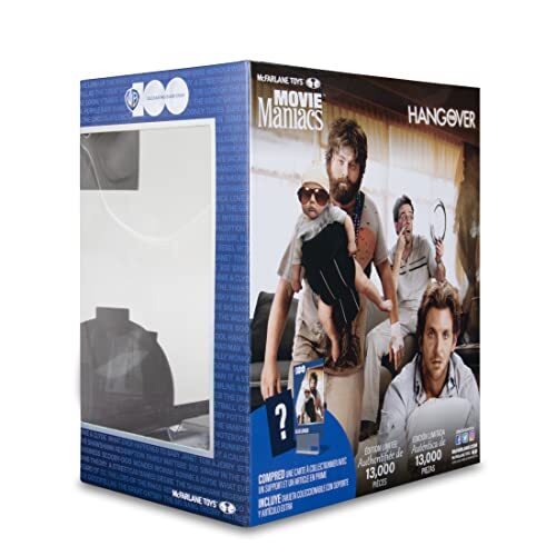McFarlane Toys - WB 100 Alan Garner The Hangover Movie Maniacs 6in Posed Figure - Picture 10 of 10