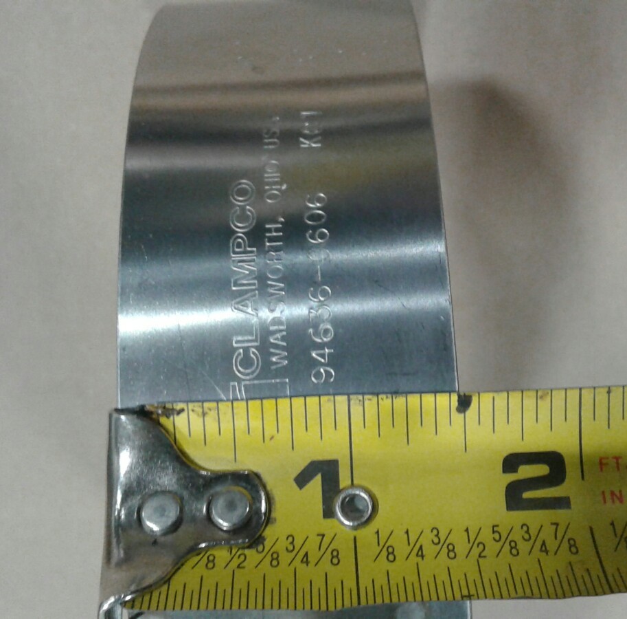 Lot Of 5 Clampco 6" Band Clamp T Bolt Quick Release MS21920