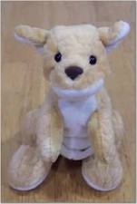 A A CUTE LITTLE KANGAROO 5" Plush Stuffed Animal