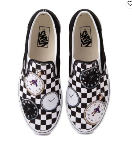 NEW Karl Jacobs x Vans Slip-On Skate Shoe Men's 12 Time Traveler Tales  Graphics