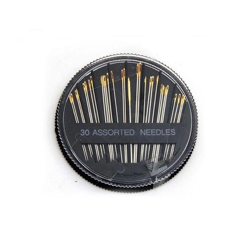 NAINA`S 30 Nähnadeln Länge 31-51 mm Handnähnadeln Nadeln Nähen Nadelset Basteln