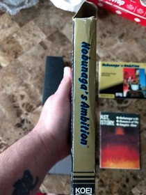 Nobunaga's Ambition NES Nintendo Complete CIB Authentic!  Rare with poster