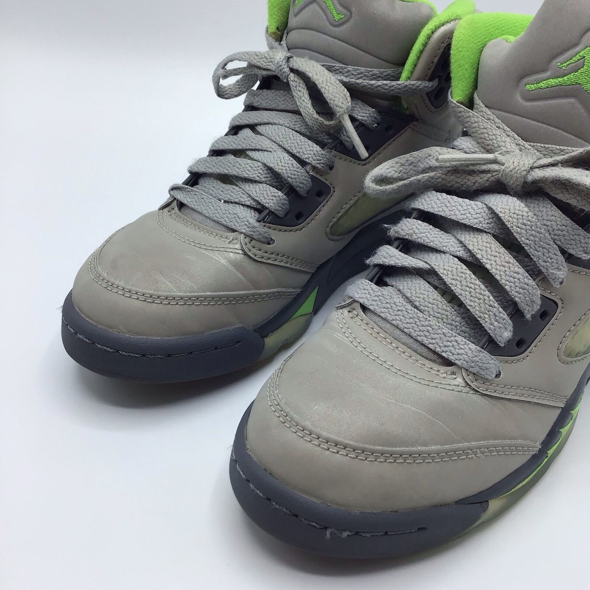 Nike air Jordan 5 retro green bean sneakers DQ3734-003 youth 4Y