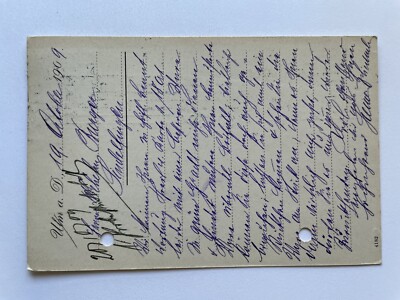 orig. Reklame Postkarte 1909 Steiner & Friedmann Ulm 