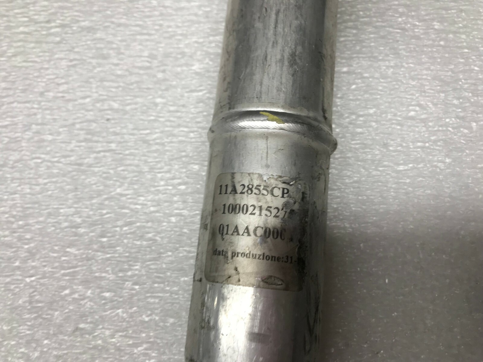 MCLAREN 650S MP4-12C AC RECEIVER DRIER HVAC BOTTLE OEM 11A2855CP 11A2841CP