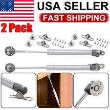 2 X Gas Spring Strut Prop Shock Lift Kitchen Cabinet Lid Support Door Hinge 100N