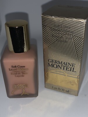 Germaine Monteil soft cover liquid makeup  ~ROSE ~1 fl Oz. Hard To Find