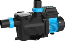 In/Above Ground Pool Pump High Flow Powerful Self Priming Pool Pump with Time...