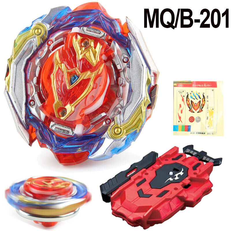 Beyblade Burst MQ/B-201 Flame Zest Achilles Starter Metal With