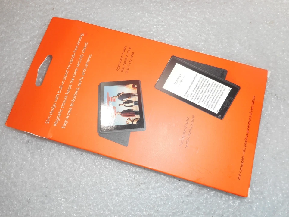 NEW Amazon Cover Case for Amazon Fire 7 7th Gen 2017 Punch Red B01N9880QI (A01) - Image 2 of 2