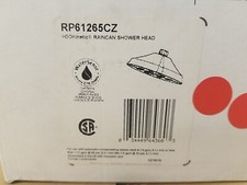 Delta RP61265CZ Single-Setting Raincan Shower Head In Champagne Bronze