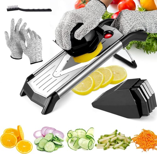 Multifunctional Mandolin Cucumber Slicer Food Fruit Chopper Gretar Tool - Picture 13 of 13