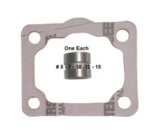 855 Small & Big Cam Fuel Buttons 1 Ea / 5-7-10-12-15 w/Gsk For Cummins Mech Pump