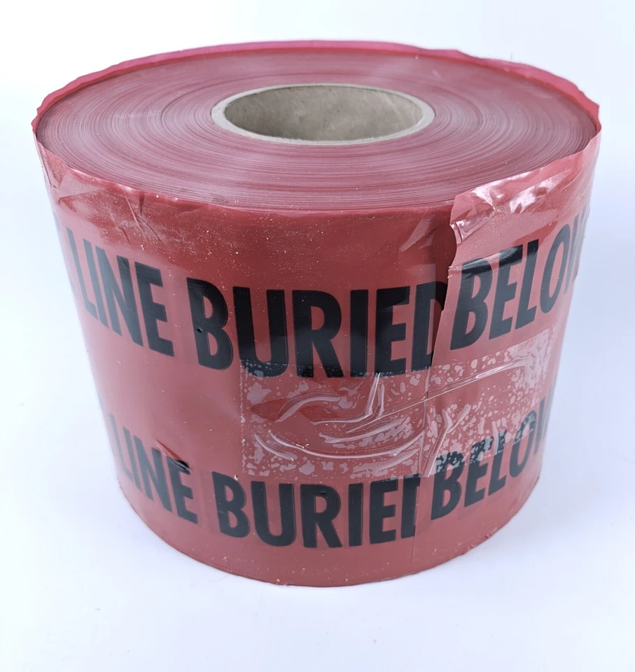 Empire 22-130 Electric Line Buried Below Red tape Non-Detectable 6" 1000' - Image 3 of 4