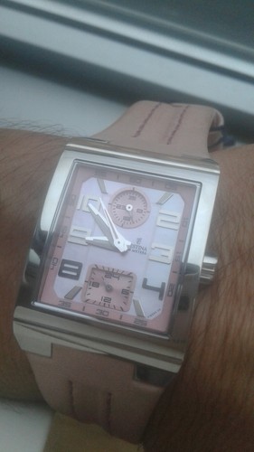 Montre Calypso-Festina K5236/A Vintage - Collection Marron Et Or, Quartz, Années 2000 - Neuf Avec étiquettes