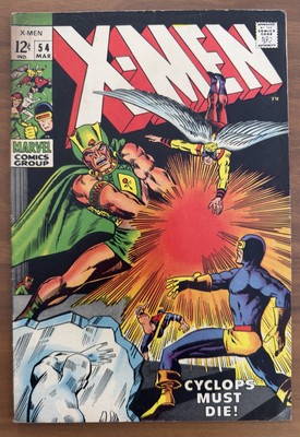 X-Men #54 (1969) 1st Appearance Of Alex Summers VG 4.0