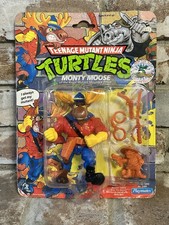1992 Playmates Teenage Mutant Ninja Turtles (TMNT) Monty Moose MOC
