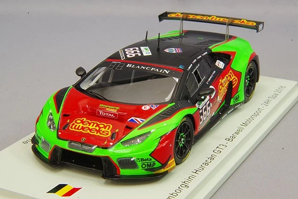 Spark SB294 1/43 Lamborghini HuracáN GT3 Barwell Motorsport 2016 Spa 24H #666-image