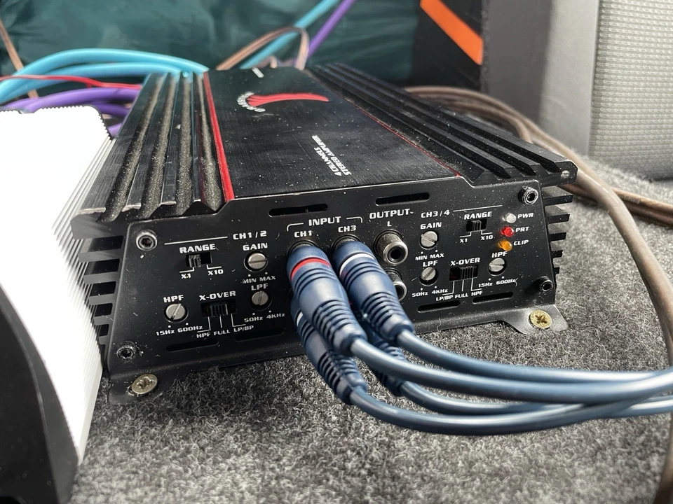 4 Ohm 4X220 RMS - DRAGSTER DAK 200.4 D Car Stereo Amplifier - High Quality - Image 4 of 4