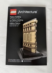 LEGO Architecture Flatiron Building 21023 Complete w/ Box & Manual (RETIRED)