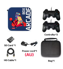 Wired 64 GB 3D Retro Arcade Game Console – Plug and Play Video Game Box