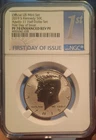 2019 S Reverse Proof Kennedy Half Dollar NGC PR70 First Day Of Issue