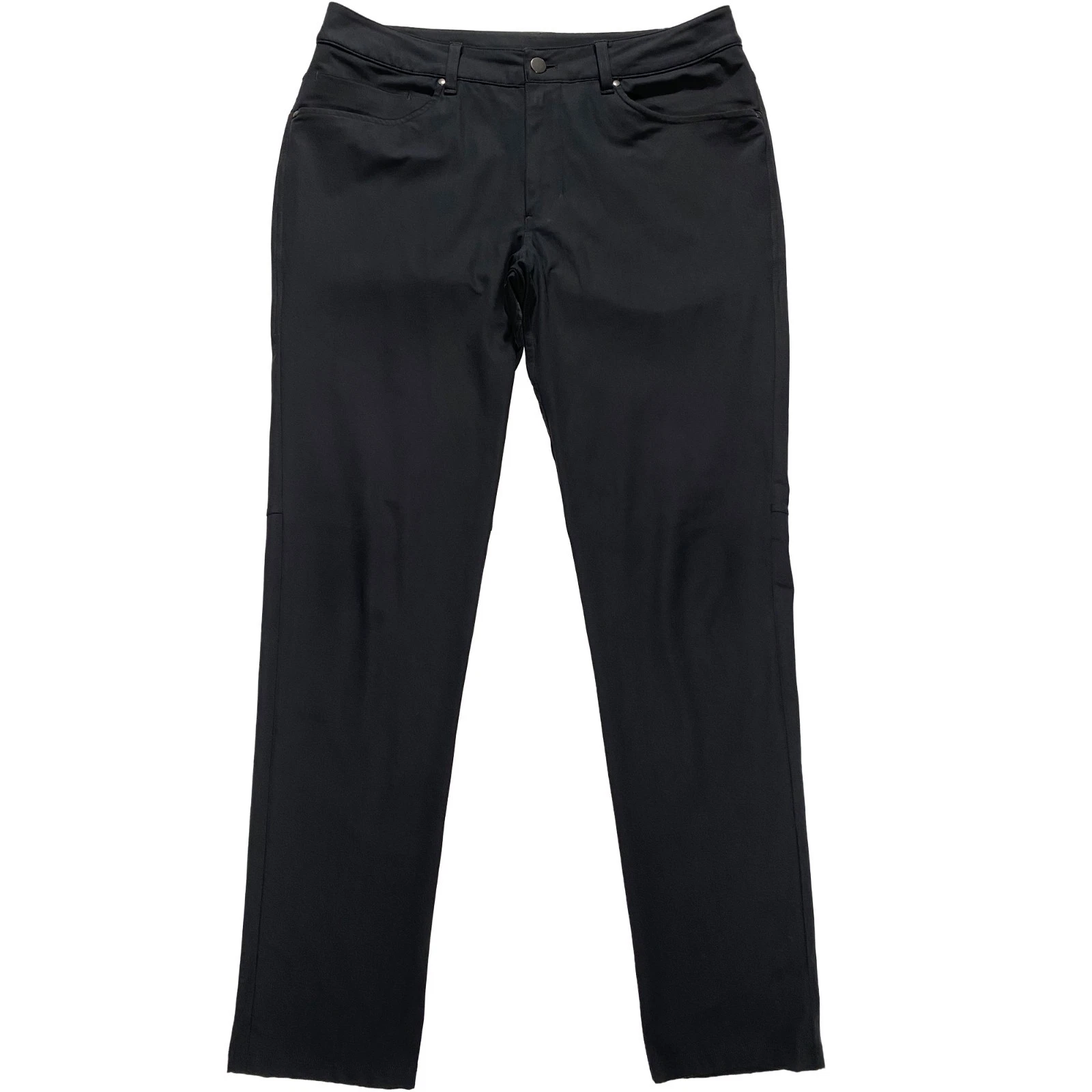 M5AD9S - Lululemon ABC Pant Slim Warpstreme Dark Gray men's size 33x30.5