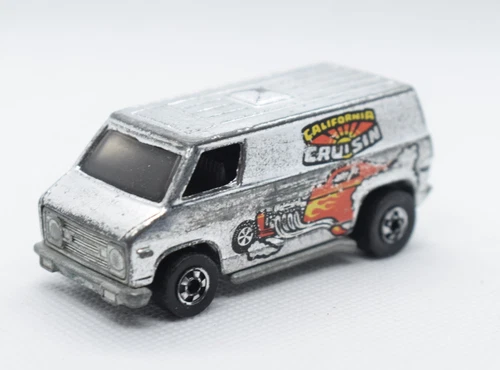 Hot Wheels Blackwall California Cruisin Chrome Super Van 1978 HK 1/64 VNTG Loose
