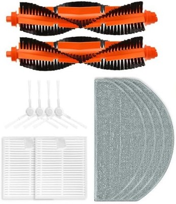 Replacement Parts Accessories for Xiaomi E10/B112/E12 Robot Vacuum,10Pcs vacuum