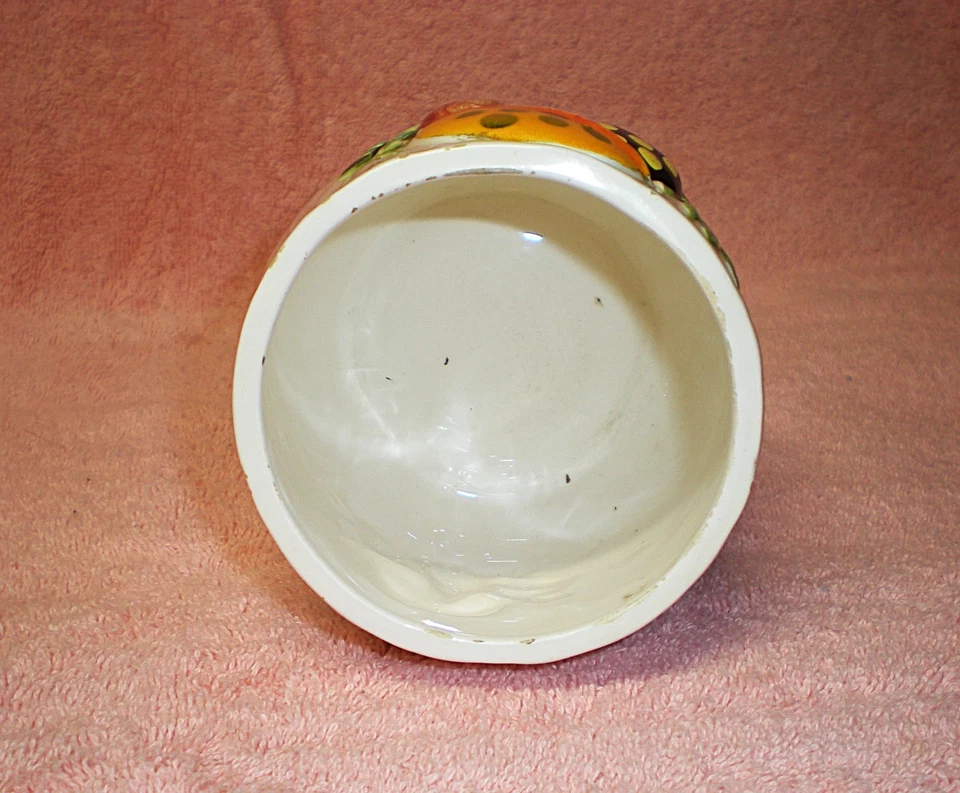 Vintage 1978 Sears & Roebuck Co. Merry Mushrooms 4" Canister with NO lid - Image 4 of 4