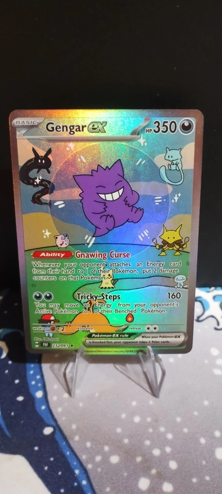 DIY Custom Fan Art Bubble Gengar EX Card English - Image 1 of 1