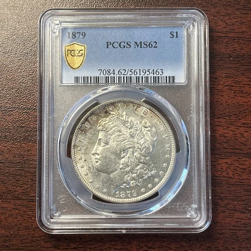 1879 MS62 Mint State High-Grade PCGS Mint Morgan Silver Dollar