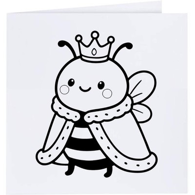 Grußkarten ''Bienenkönigin'' (GC057037)