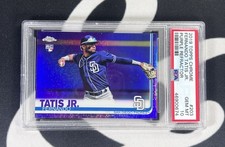 2019 Topps Chrome - Fernando Tatís Jr. #203 Purple Refractor /299 (RC) PSA 10