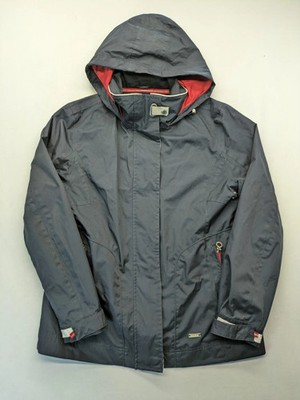 WPF Damen Jacke Outdoorjacke M / EU 40 Funktionsjacke mit Kapuze Dunkelgrau 