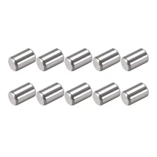 METALLIXITY Dowel Pin (4mmx10mm) 50Pcs, 304 Stainless Steel Shelf 4mmx10mm 