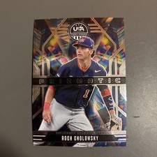 2026 Panini Stars and Stripes Prizm Roch Cholowsky #7 Prizmatic
