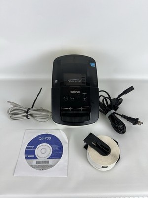 Brother QL-700 High-Speed Professional Label Printer W/ Labels   Working