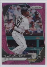 2020 Panini Prizm Tier II Mega Box Pink Travis Demeritte #114 Rookie RC 1s1s