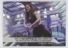 2021 Topps WWE Women's Division Rainbow Foil Nikki Cross #33 w7v