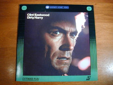 DIRTY HARRY 1971 LASERDISC EXTENDED PLAY 1990 CLINT EASTWOOD CLASSIC