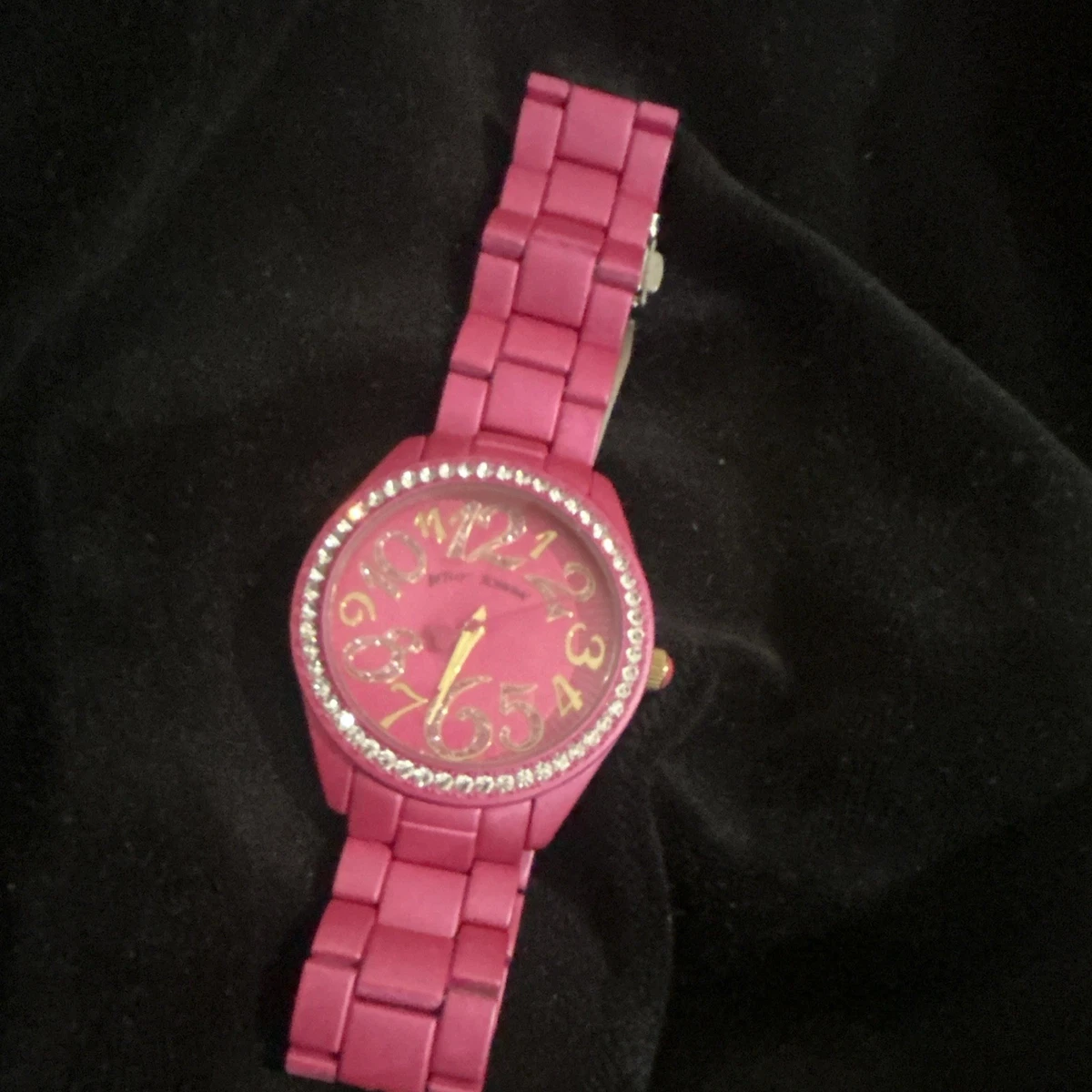 Betsey Johnson Pink Wristwatches for sale | eBay display picture 1