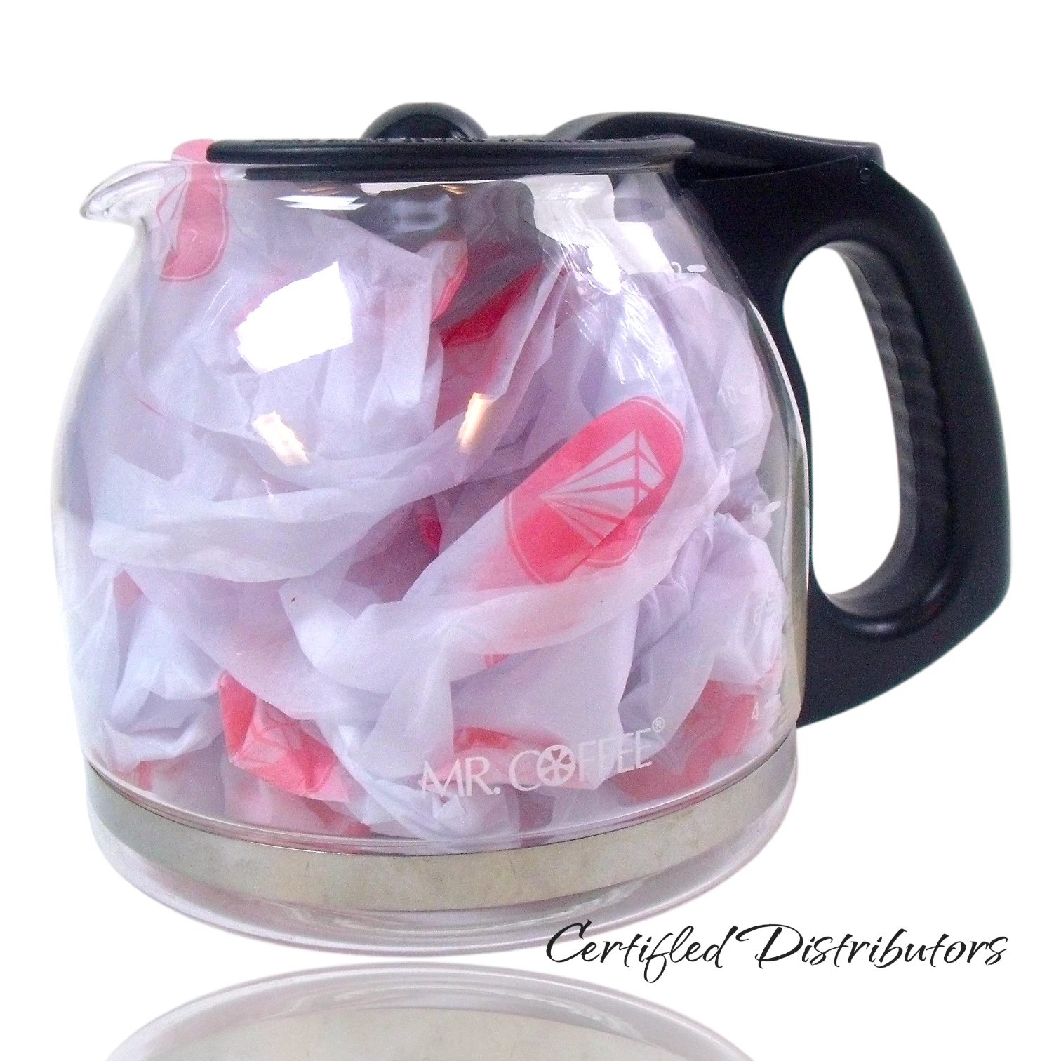 12-Cup Mr. Coffee #BVMC-KNX23 Replacement (Coffee Maker Pot) Glass Carafe, OEM